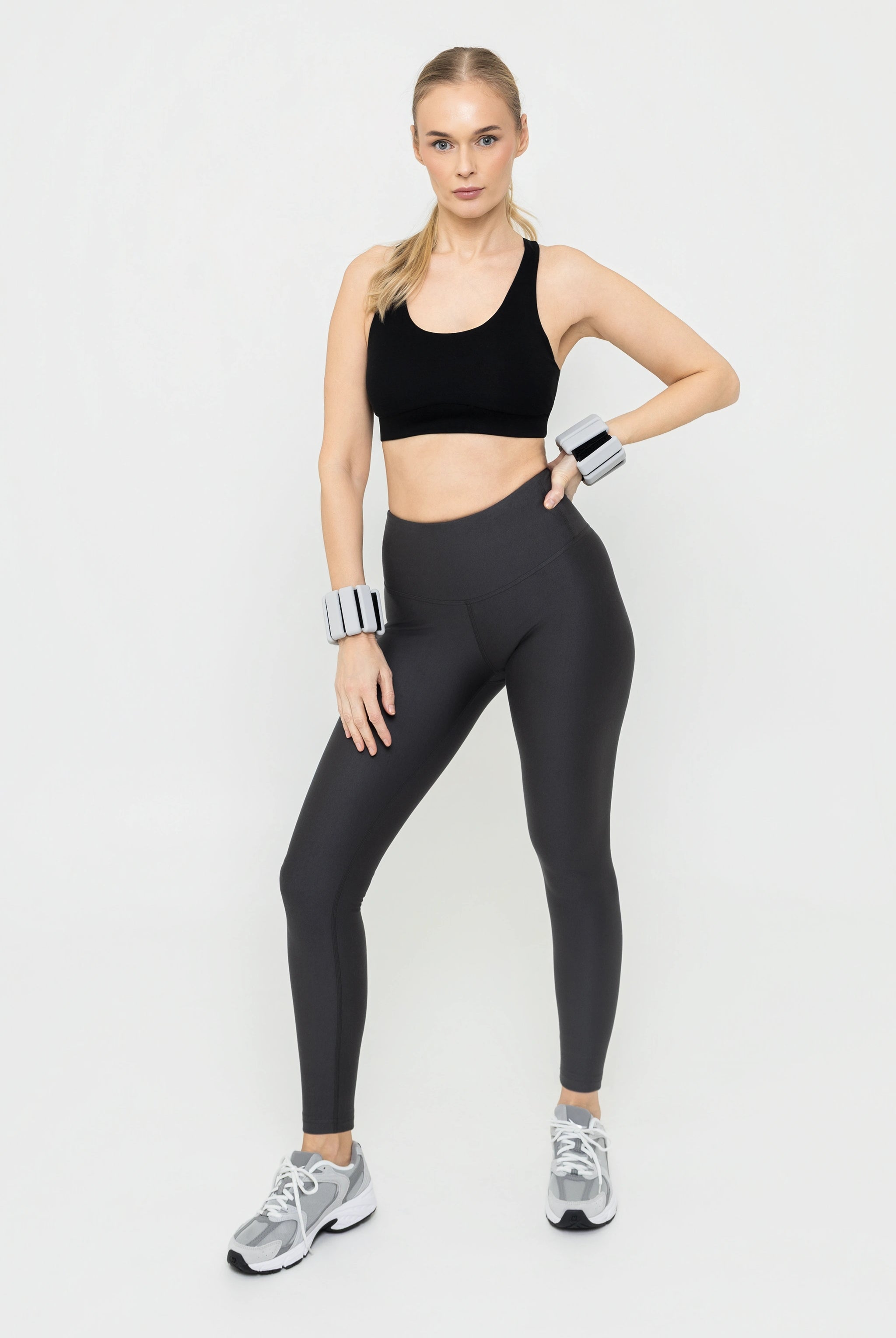 Original Tencel Leggings Hidden Pockets Graphite Grey 2