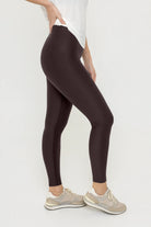 Original Tencel Leggings Hidden Pockets Cocoa Brown