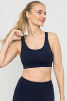 Tencel sports bra midnight navy