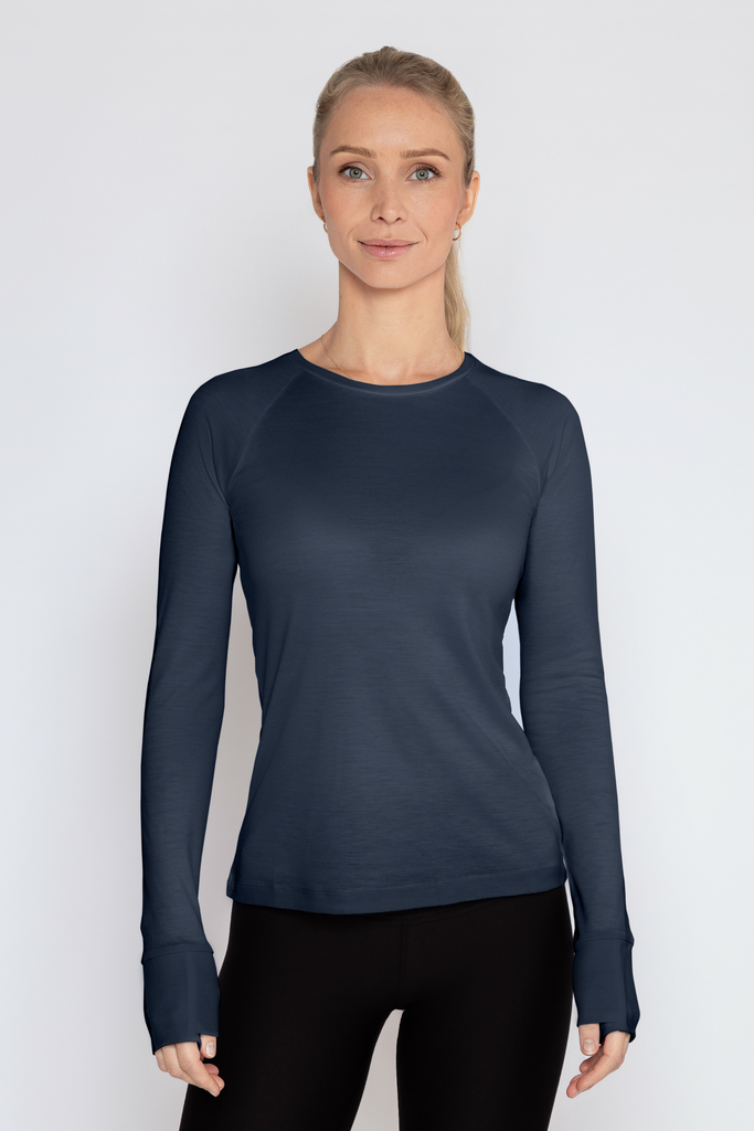 LUX Long-Sleeve Tencel Top
