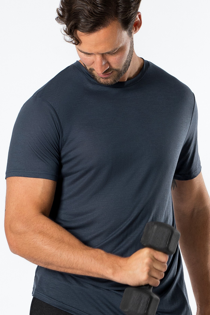 NEW COLORS & UPDATED DESIGN - Men's AER Natural Performance Tencel T-Shirt